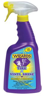 WIZARD PRODUCTS Tire & Vinyl Shine 22oz.