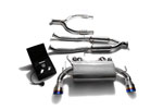 ARMYTRIX Stainless Steel Valvetronic Catback Exhaust System Nissan 370Z with Dual Blue Coated Tips