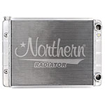 NORTHERN RADIATOR GM Radiator Dual Pass 19 x 28 Changeable Inlet