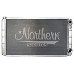 NORTHERN RADIATOR GM Radiator Dual Pass 19 x 35 Changeable Inlet