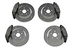 Teraflex Suspension JL/JLU JK/JKU: Delta Brake Kit Front and Rear 5x5in Bolt Pattern