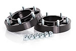 Spidertrax Toyota 6 on 5-1/2 IN x 1-1/4 IN Thick Black Wheel Spacer Kit