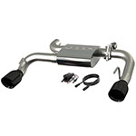 QTP 21- Bronco 2.3/2.7L Screamer Muffler Kit; 2021-2024