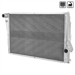 SPEC-D Tuning BMW E46 Manual Transmission Radiator - 3 Core; 1999-2006