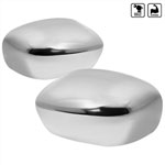 SPEC-D Tuning Chrysler 300C Side Mirror Cover Chrome; 2005-2010