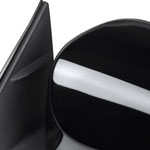 SPEC-D Tuning Toyota Camry Side Mirror - Left - 3 Wires, Power Glossy Black; 2012-2014