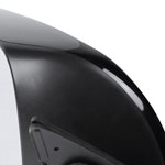 SPEC-D Tuning Toyota Highlander Side Mirror - Left - 5 Wires, Power & Heated Glossy Black; 2008-2013