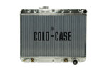 Cold-Case Radiators Pontiac GTO Aluminum Dual Core Radiator, AT Cars w/o AC; 1965-1965