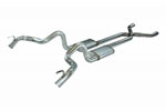 Pypes Camaro Crossmember-back Systems 3" Rear-Exit w/ X-pipe StreetPro