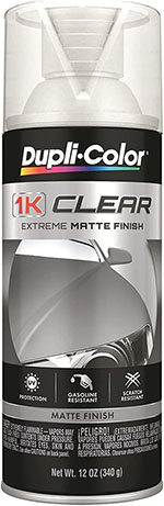 DUPLI-COLOR/KRYLON 1K Extreme Clear Coat Matte Finish 12oz Can