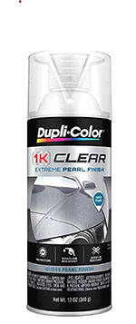 DUPLI-COLOR/KRYLON 1K Extreme Clear Coat Gloss Pearl Finish 12oz