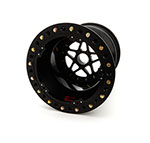 SANDER ENGINEERING Sprint Wheel 15x17 6in BS Outside Lock Black