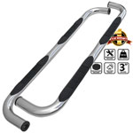 SPEC-D Tuning Jeep Commander 3 Inches Side Step Bar Chrome