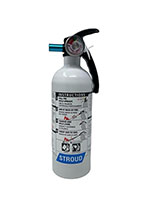 STROUD SAFETY Fire Extinguisher 2lb Portable Class BC