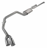 Pypes Toyota Tundra Exhaust with Violator Muffler; 2014-2020