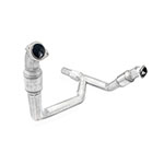 Stainless Works 2021+ Ford Bronco Downpipe Standard Cat; 2021-2024