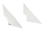 TRUE PERFORMANCE & FABRICATION Fenders Mini-Wedge Pair White