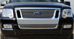 T-Rex Ford Explorer Sport Trac - Billet Grille Overlay/Bolt On w/ Logo Cut Out; 2006-2010