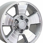 OE Wheels 17 Replica Wheel TY09 4Runner Rim 17x7.5 Silver Wheel Toyota 4Runner 1996-2022