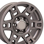 OE Wheels 17 Replica Wheel TY16 4Runner Rim 17x7 Gunmetal Wheel Toyota 4Runner 1996-2022