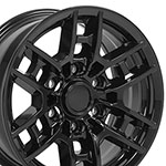 OE Wheels 16 Replica Wheel TY17 Tacoma TRD Black 16x7 Toyota FJ Cruiser 2007-2014; 2007-2014