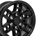 OE Wheels 16 Replica Wheel TY17 Tacoma TRD Satin Black 16x7 Toyota FJ Cruiser 2007-2014; 2007-2014