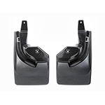 WeatherTech 20+ Jeep Gladiator No Drill Mudflaps - Black; 2020-2023