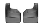 WeatherTech 2017+ Ford Raptor No Drill Mudflaps - Black