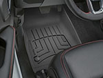 WeatherTech 2020+ Jeep Gladiator Front FloorLiner HP - Black