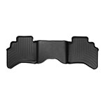 WeatherTech 2019 Ford Ranger Rear FloorLiner - Black; 2019-2019