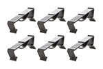 WALKER ENGINEERING Air Box Clips For 4in Sprint Box 6pk