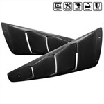 SPEC-D Tuning Ford Mustang Quarter Window Louver; 2005-2009