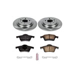 Power Stop 99-00 Volvo S70 Rear Autospecialty Brake Kit; 1999-2000