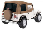 Rampage 1976-1983 Jeep CJ5 Complete Top - Spice Denim; 1976-1983