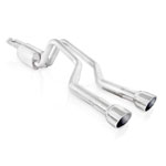 Stainless Works 2006-09 Trailblazer SS 6.0L 2-1/2in S-Tube Exhaust Y-Pipe Center Bumper Exit; 2006-2009