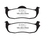 EBC 04-05 Infiniti QX56 5.6 Greenstuff Rear Brake Pads