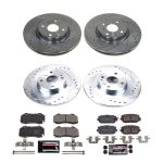 Power Stop 16-22 Mazda MX-5 Miata Front & Rear Z23 Evolution Brake Kit; 2016-2022