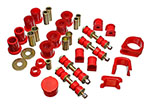 Energy Suspension 97-01 Ford Escort/ZX2 Red Hyper-flex Master Bushing Set