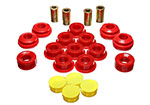 Energy Suspension 02-04 Acura RSX (includes Type S) Red Rear Control Arm Bushing Set; 2002-2004