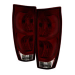 Xtune Chevy Avalanche 02-06 OE Style Tail Lights Red Smoked ALT-JH-CAVA02-OE-RSM; 2002-2006