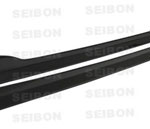 Seibon Carbon Fiber Ae Style Side Skirts (Pair) Mazda Rx-8; 2004-2008