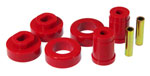 Prothane 84-87 Pontiac Fiero Engine Cradle Mounts - Red; 1984-1987