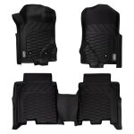 ARB 2021+ Ford Bronco Front & Rear Floor Mats - Black; 2021-2024