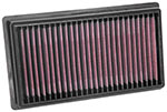 K&N 2018-2019 Hyundai Accent L4-1.6L F/I Replacement Air Filter; 2018-2019