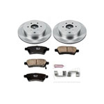 Power Stop 05-12 Nissan Pathfinder Rear Autospecialty Brake Kit; 2005-2012