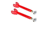 BMR 16-17 6th Gen Camaro Upper Trailing Arms w/ Single Adj. Rod Ends - Red