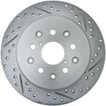 StopTech Lexus SC430 Select Sport Drilled/Slotted Rotor, Rear Left