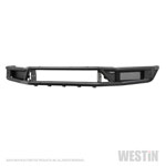 Westin 19-20 Chevy Silverado 1500 Outlaw Front Bumper - Textured Black; 2019-2022