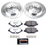 Power Stop 11-15 Ford Edge Rear Z36 Truck & Tow Brake Kit; 2011-2015