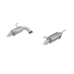 MBRP 20-23 Subaru Outback XT/ Wilderness 2.4L Turbo T304 SS 2.5in Dual Axle-Back Exhaust System; 2020-2023